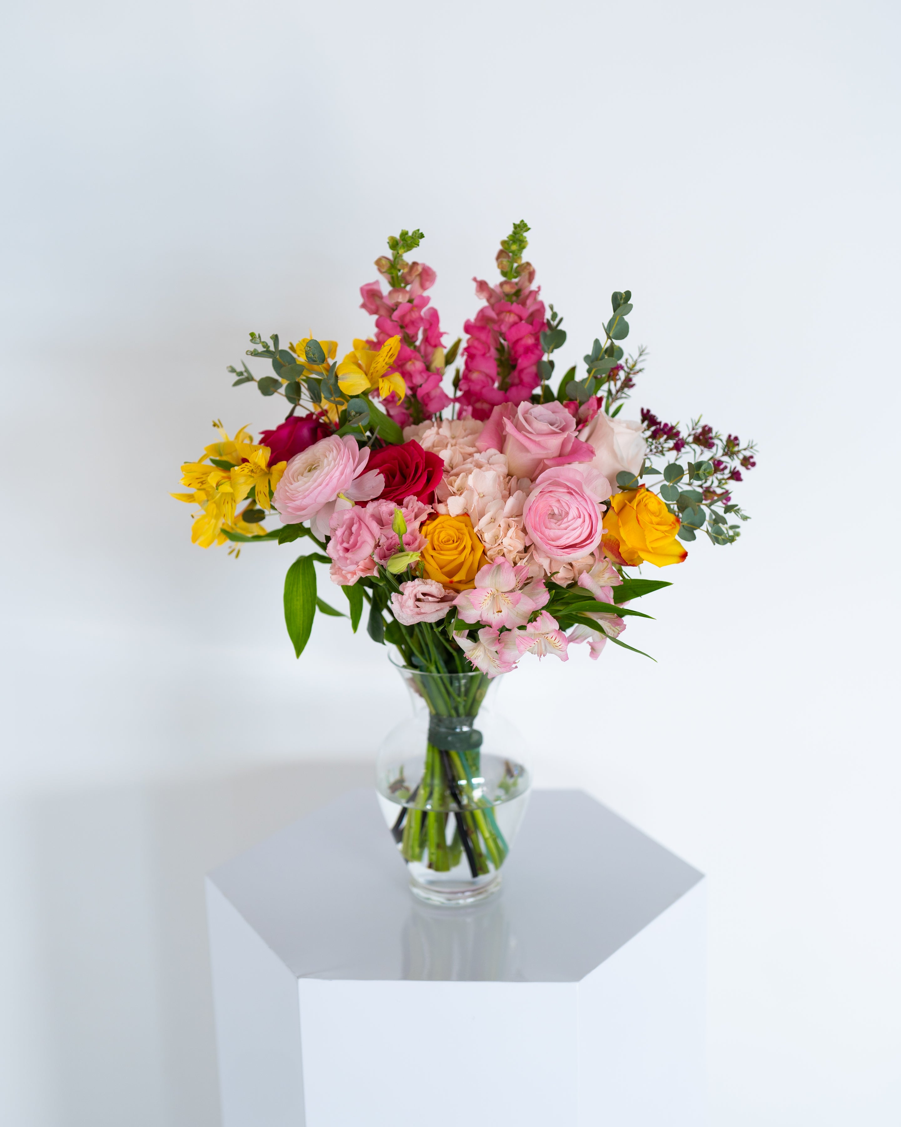 Delightfully Pink Vase Arrangement