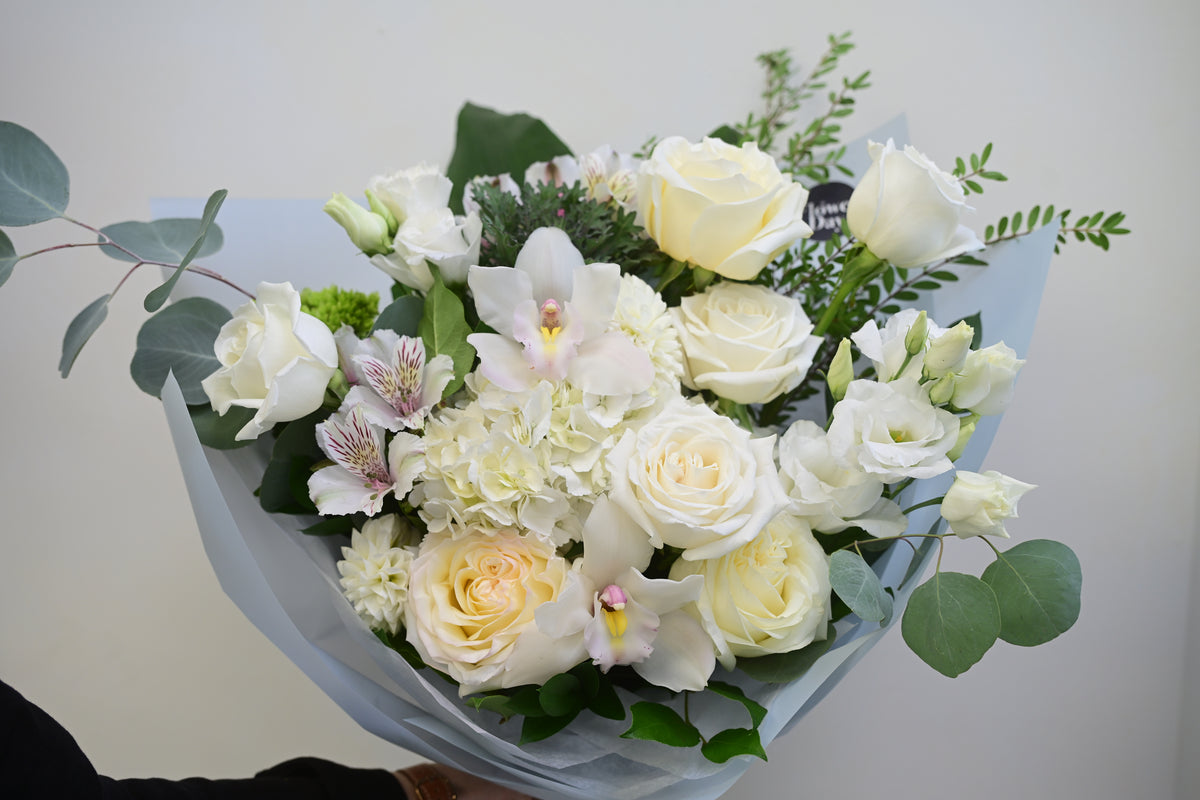 White and Green Bouquet