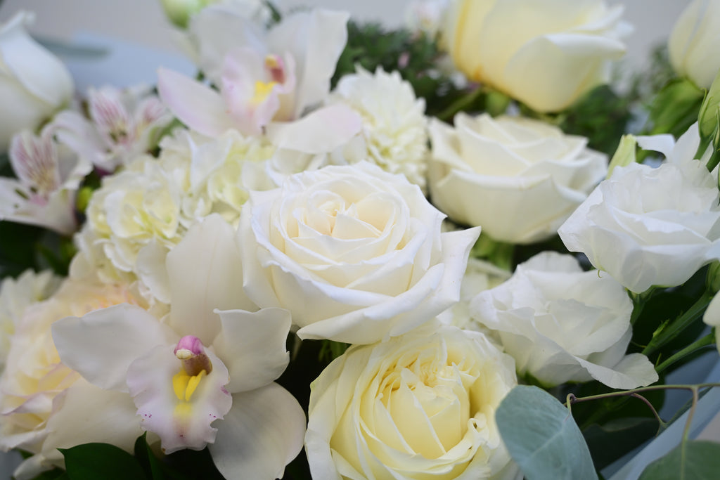 White and Green Bouquet