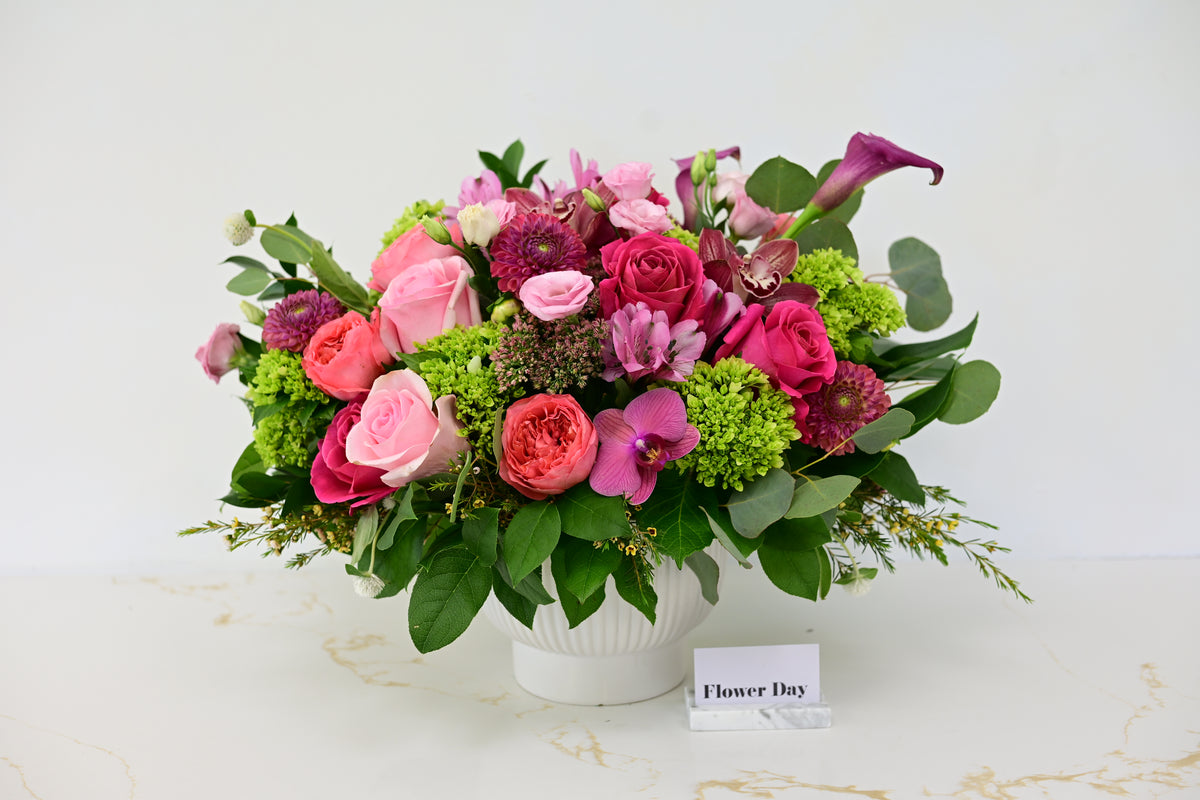 Pink Passion Centerpiece