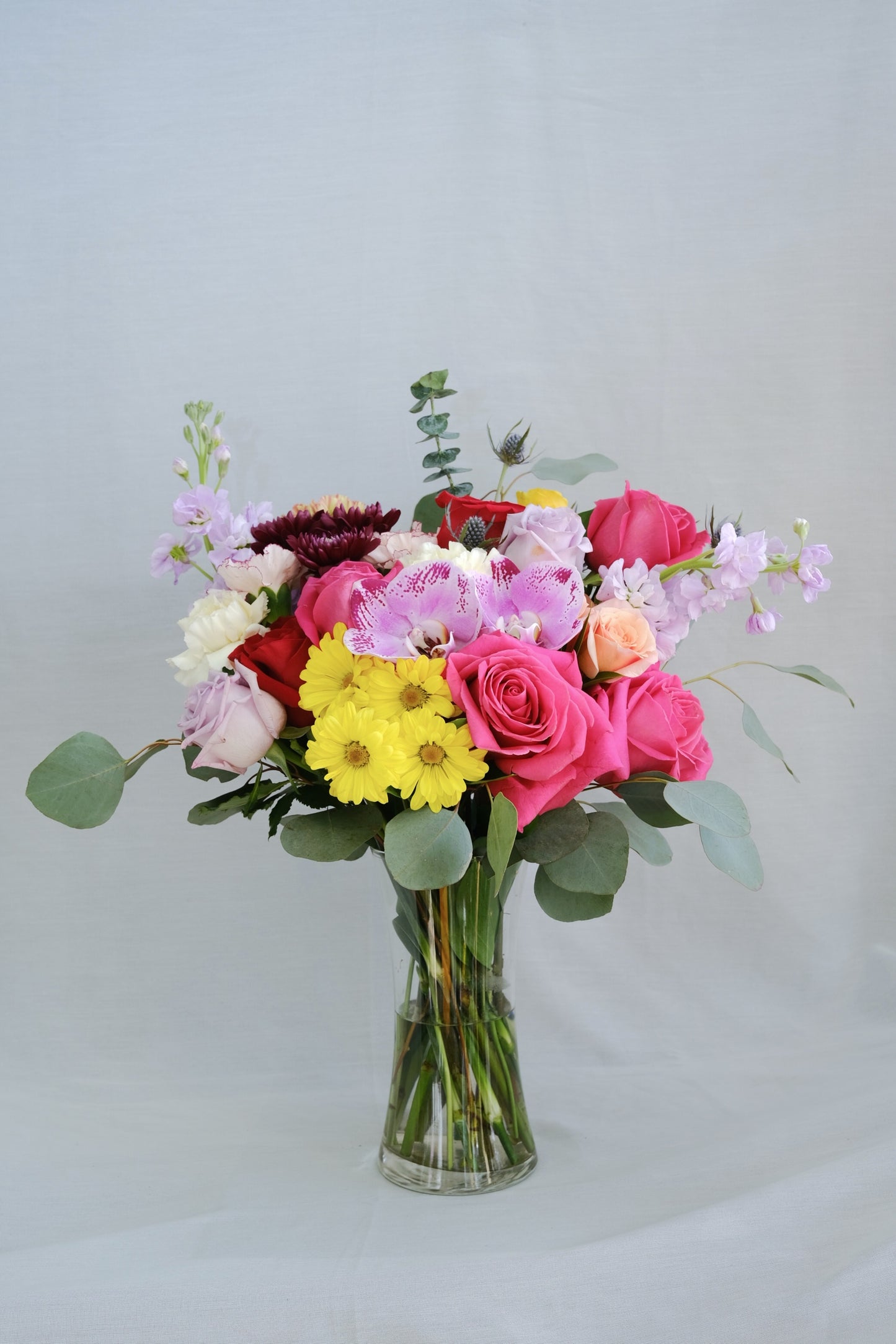 Joyful vase arrangement