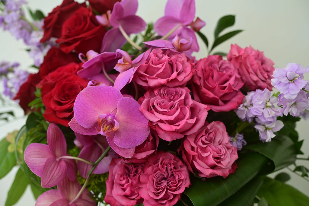 Vivid Romance Vase Arrangement