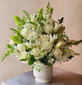 Serene White Urn Arrangement