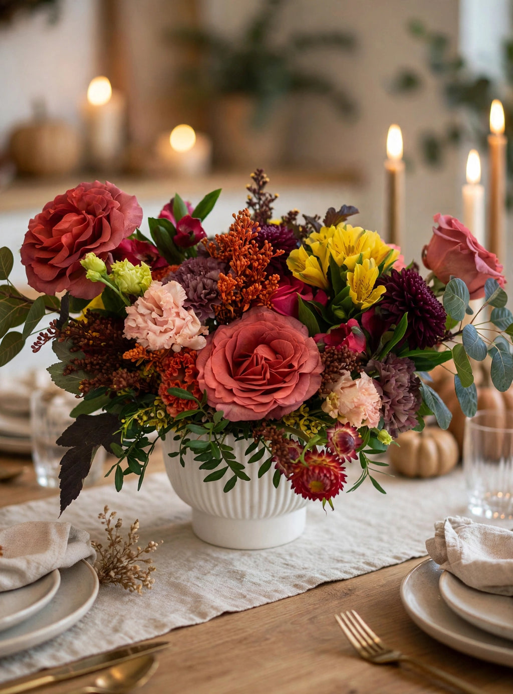 Thanksgiving Harvest Centerpiece