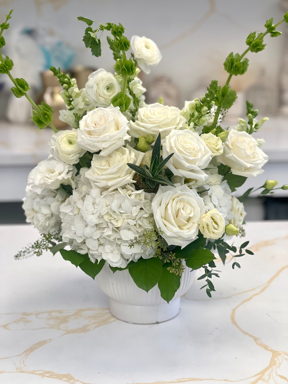 White Serenity Arrangement