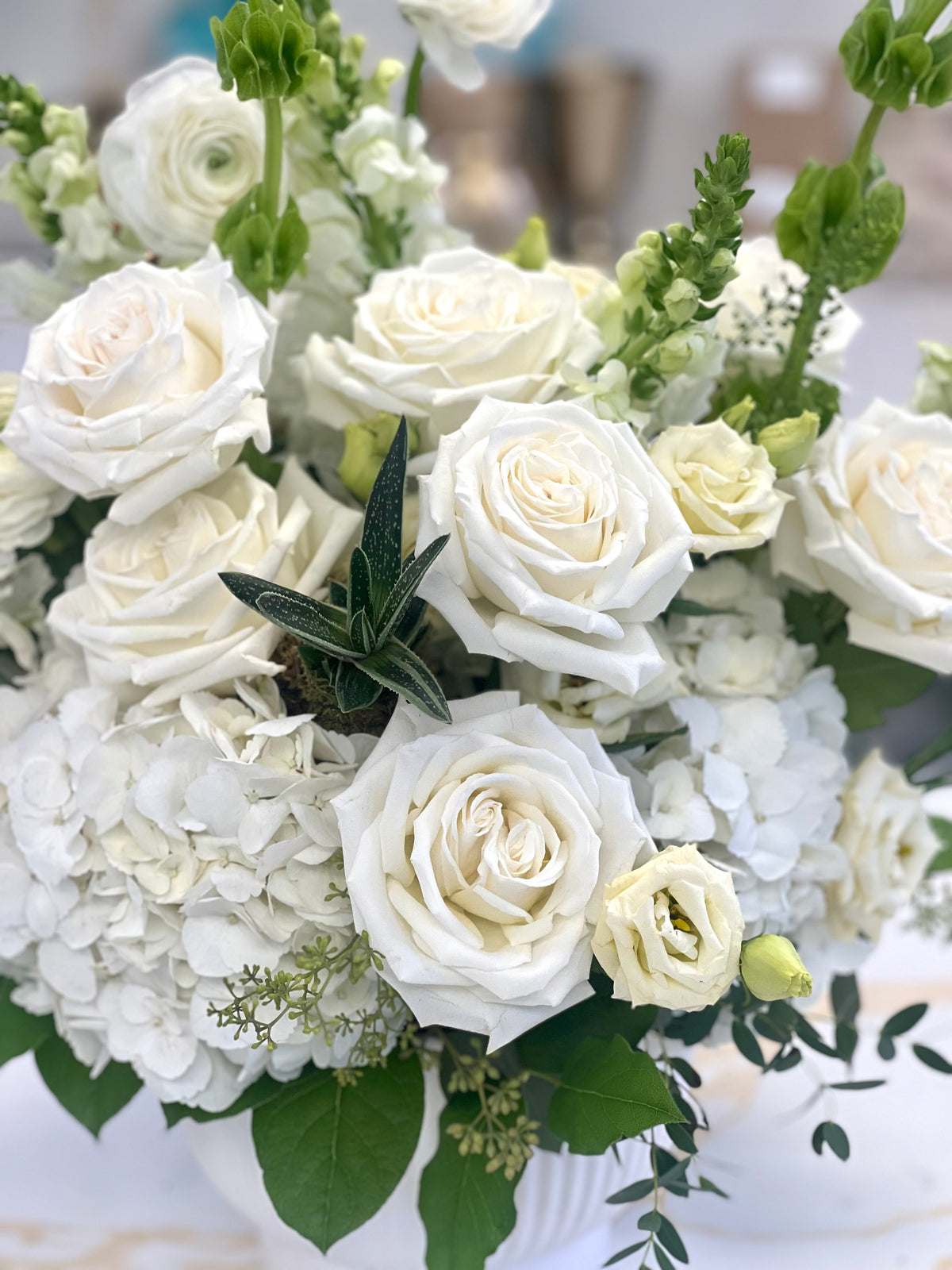 White Serenity Arrangement