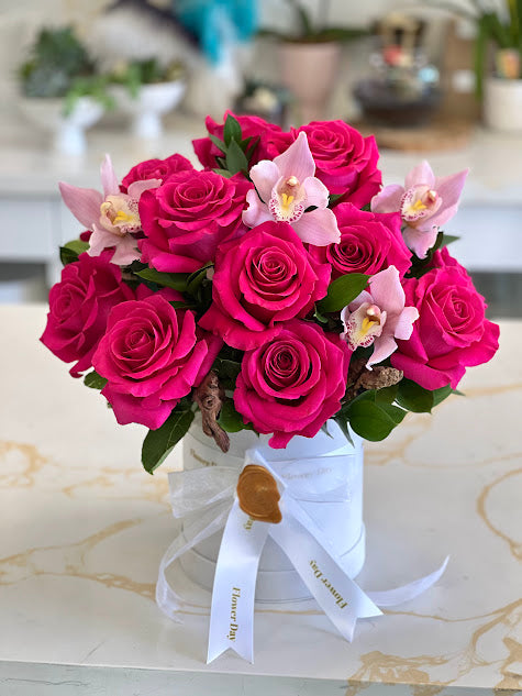 Romantic Crimson & Orchid Mix